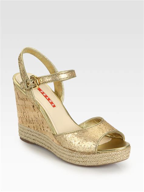 designer prada wedges women.